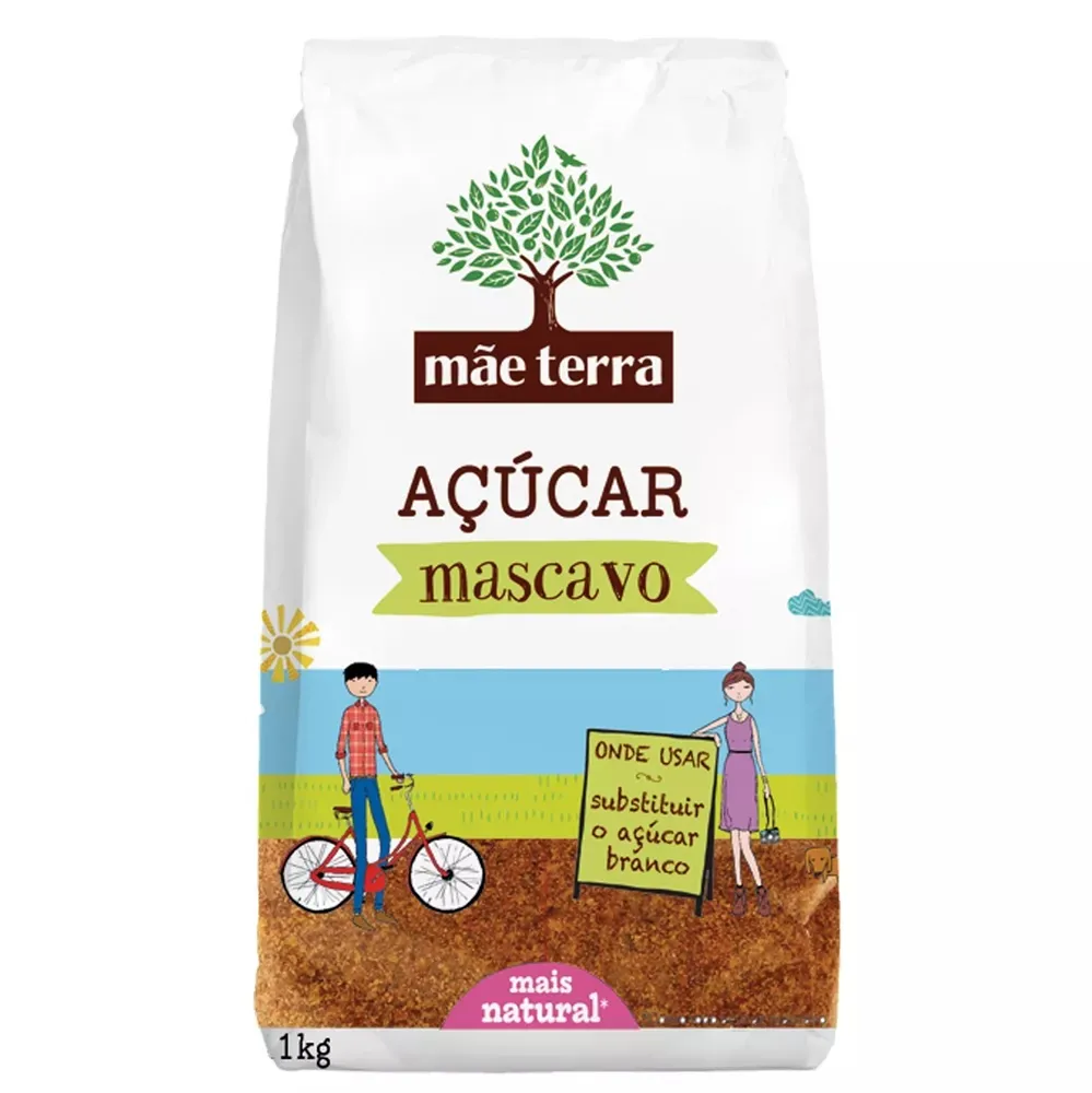 Açúcar Mascavo Mãe Terra 1kg