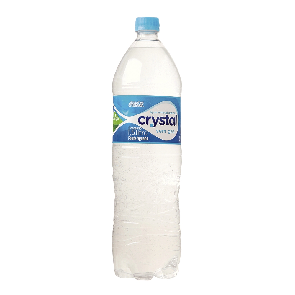 Água Mineral Crystal sem gás 1,5l