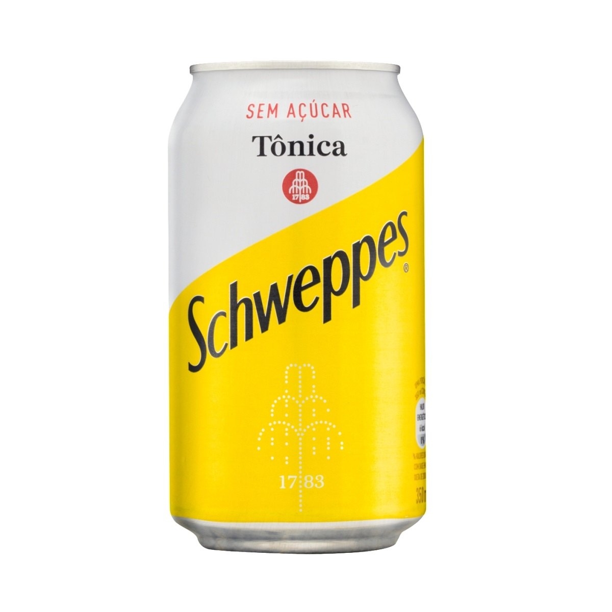 Água Tônica Schweppes 0 Açúcar 350ml