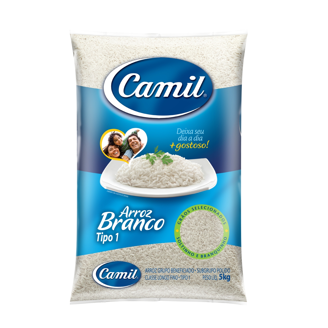 Arroz Camil Branco T1 5kg