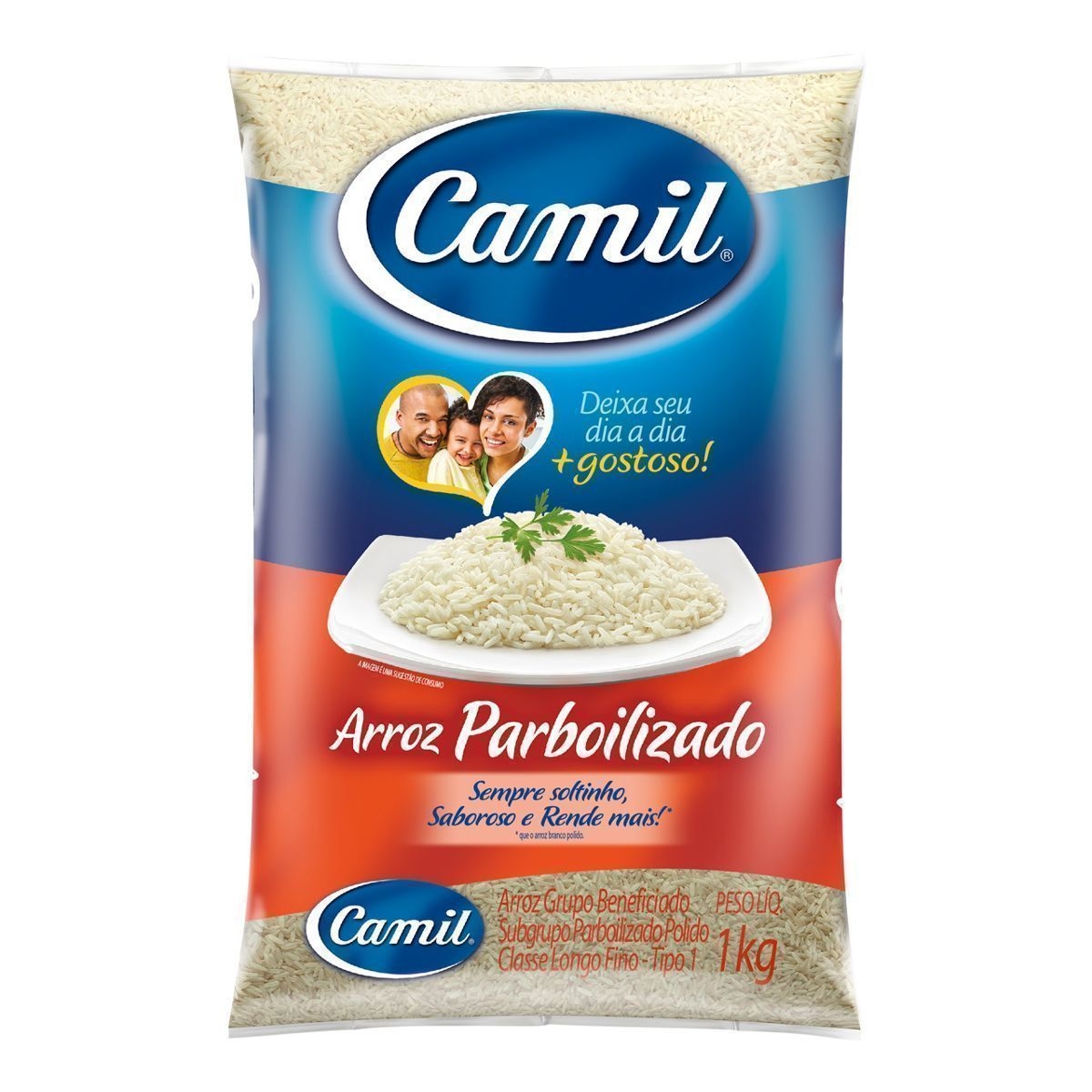 Arroz Camil Parboilizado T1 1kg