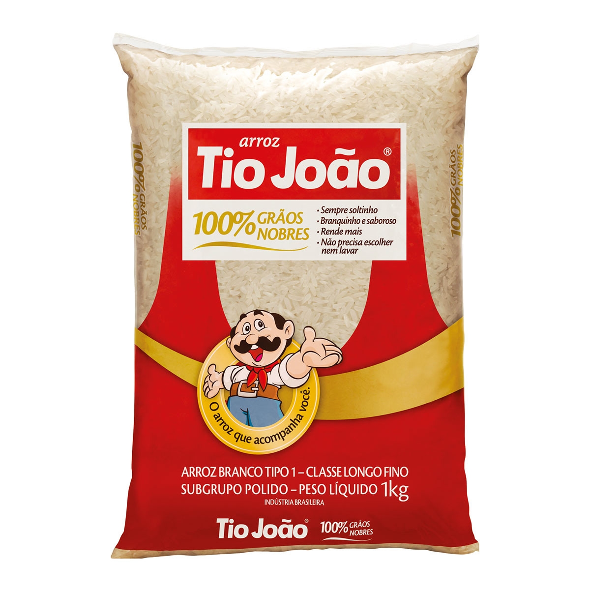 Arroz Tio Joao Branco 1Kg