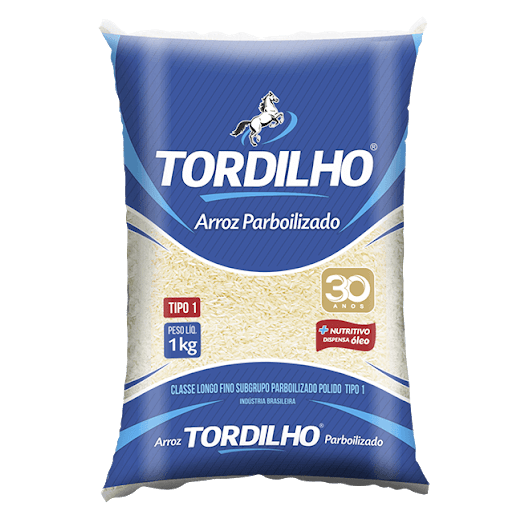 Arroz Tordilho Parboilizado 1Kg