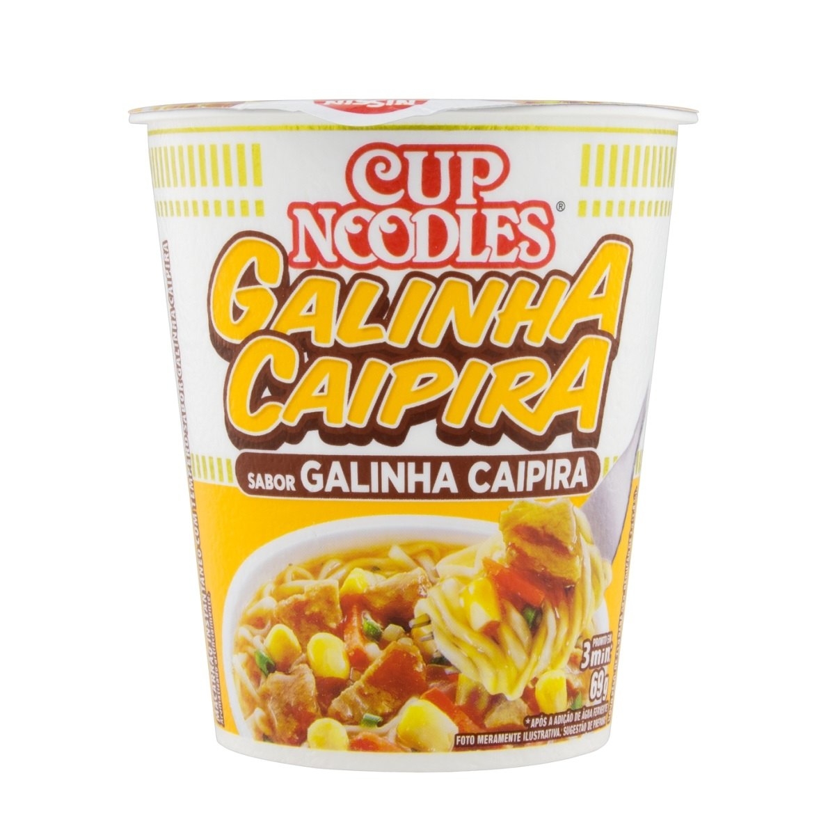 Cup Noodles Galinha Caipira 69g
