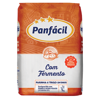 Farinha Panfacil Trigo Fermento 1kg
