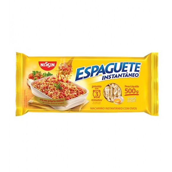 Macarrão Nissin Espaguete T3 500g