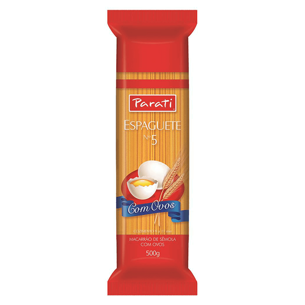 Massa Espaguete Com Ovos