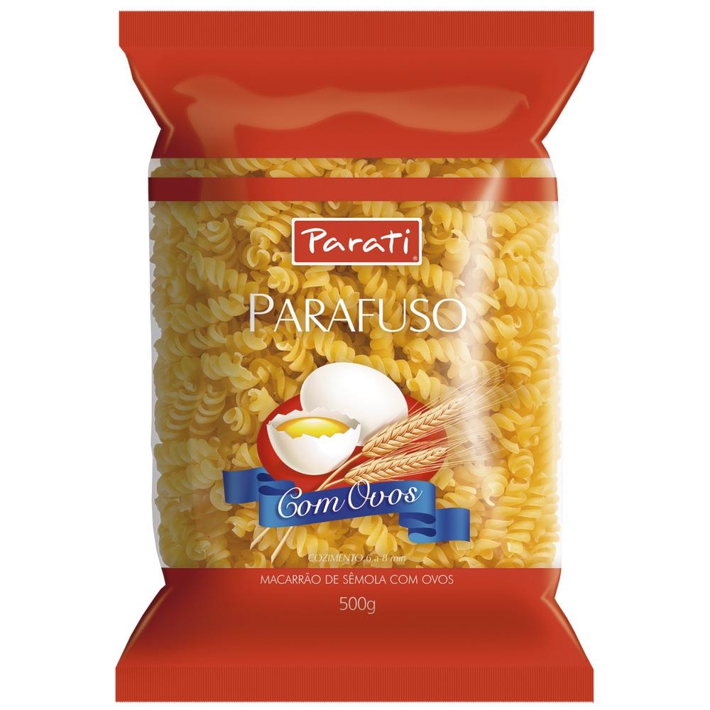 Massa Parati com Ovos Parafuso 500g