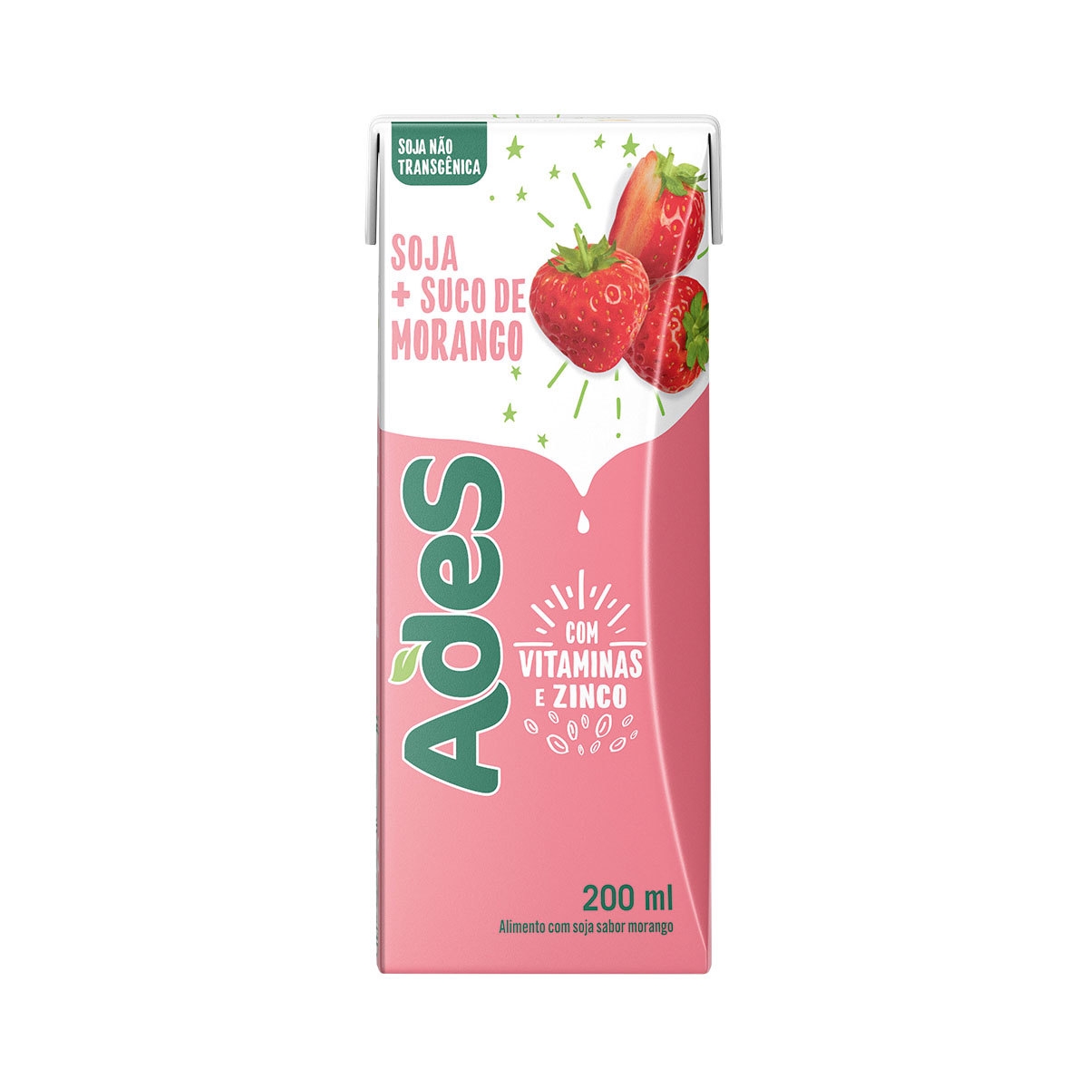 Suco Ades Morango 200ml