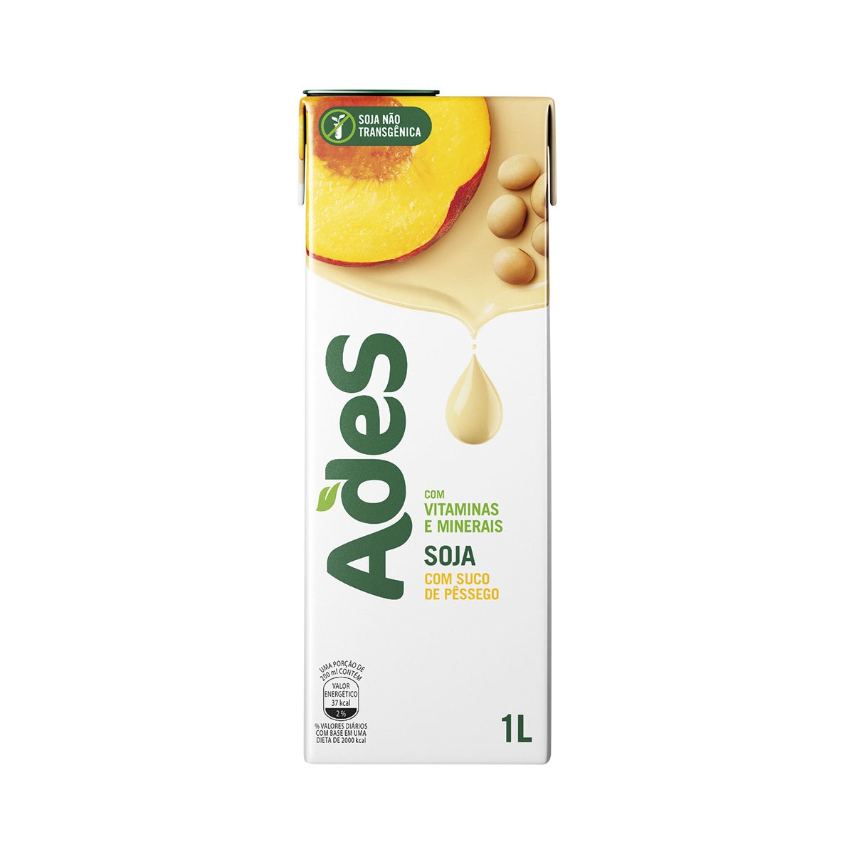 Suco Ades Pessêgo 1l