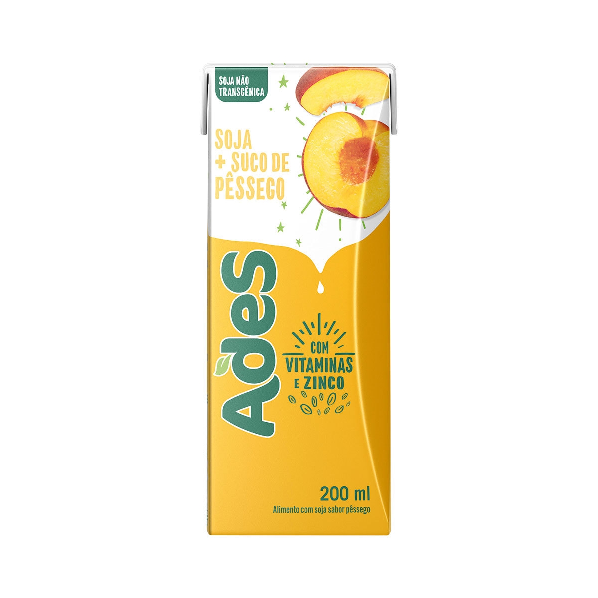 Suco Ades Pessêgo 200ml