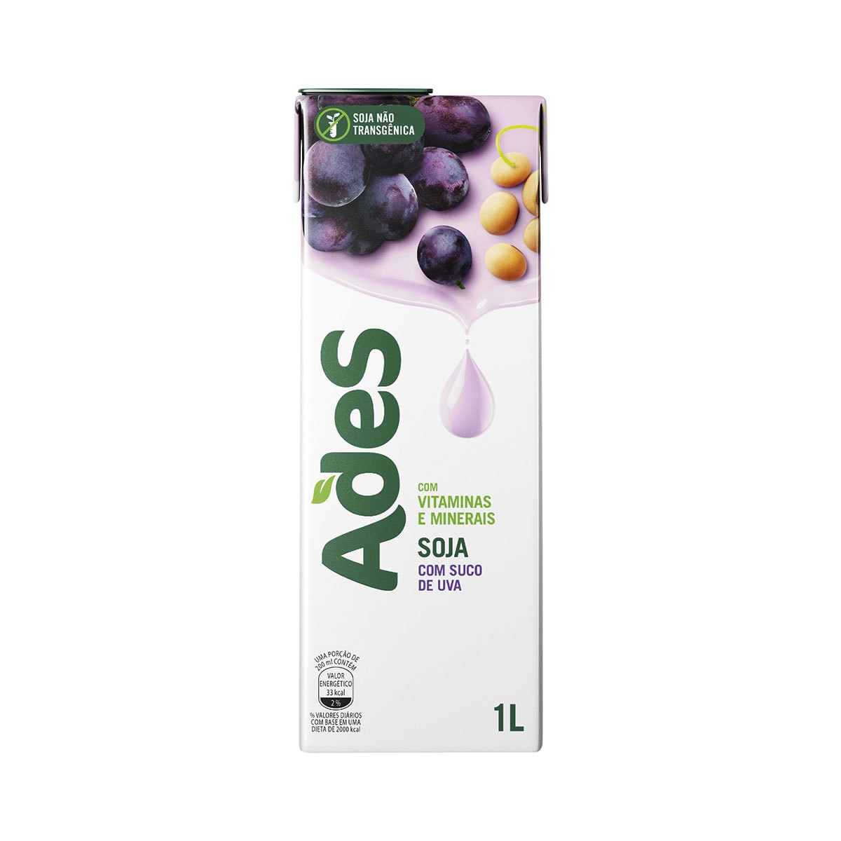 Suco Ades Uva 1l