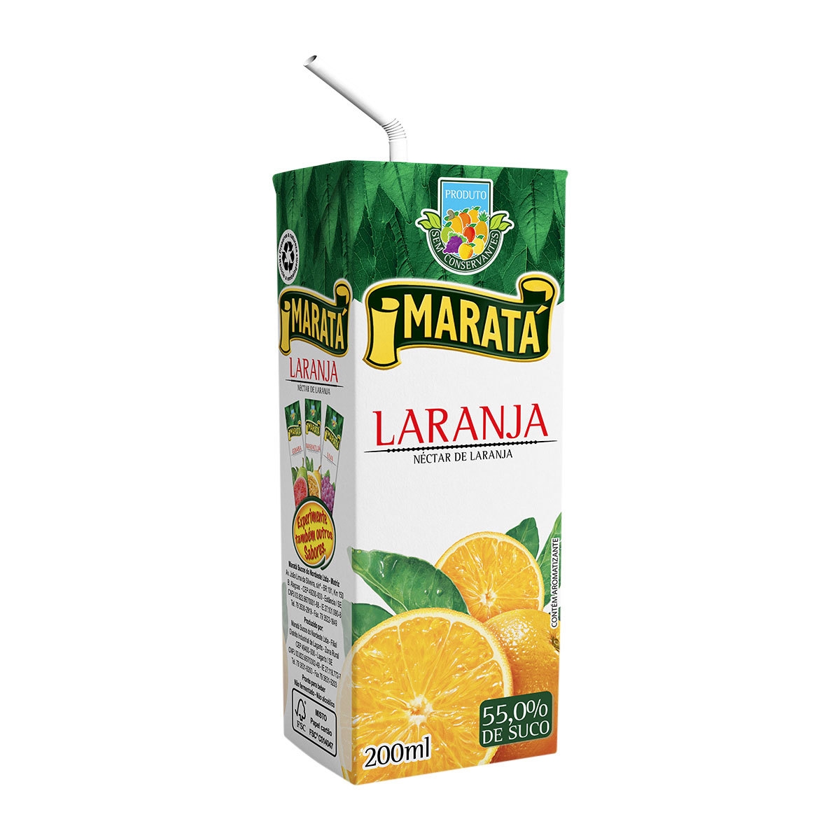 Suco Marata Laranja 200ml