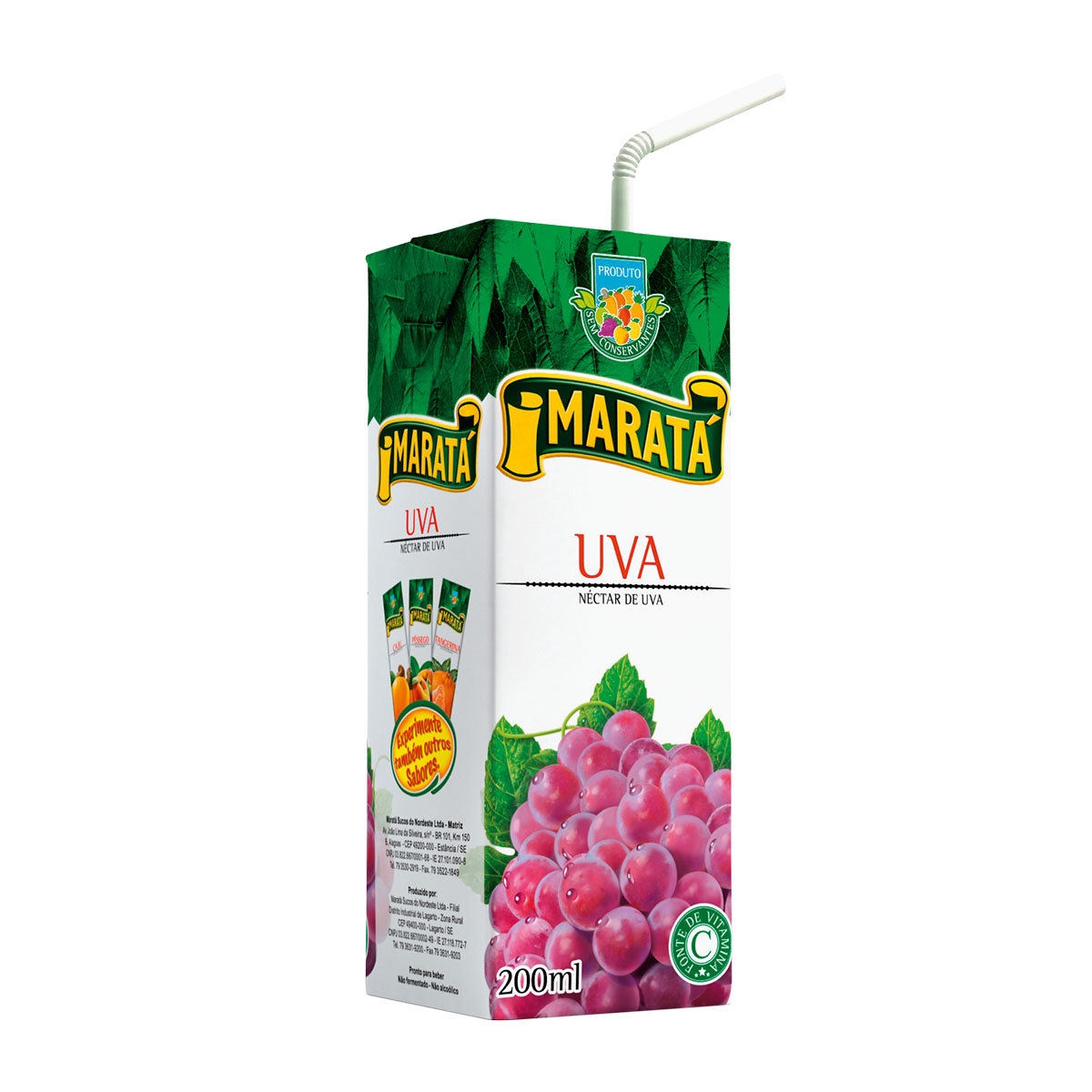Suco Marata Uva 200ml